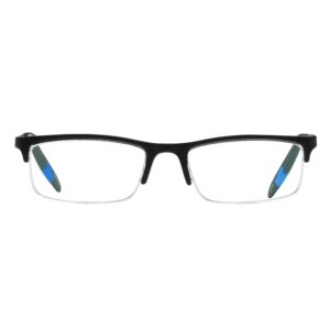 select-a-vision mens sportex ar4150 blue reading glasses, blue, 29 mm us