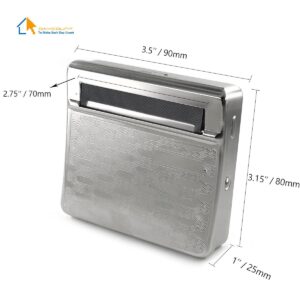 Daycount Metal Automatic Cigarette Tobacco Smoking Rolling Machine Herb Roller 70mm (Random Pattern)