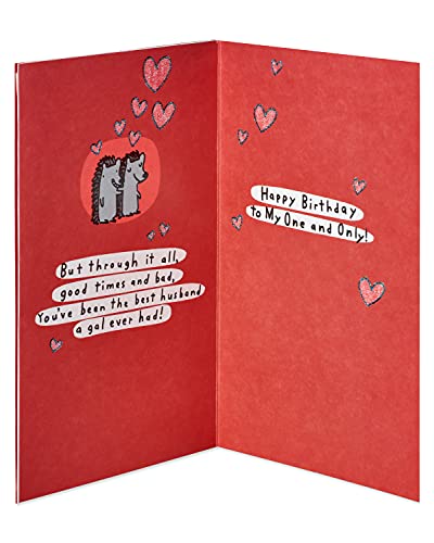 American Greetings Birthday Card for Husband (Crazy Life)