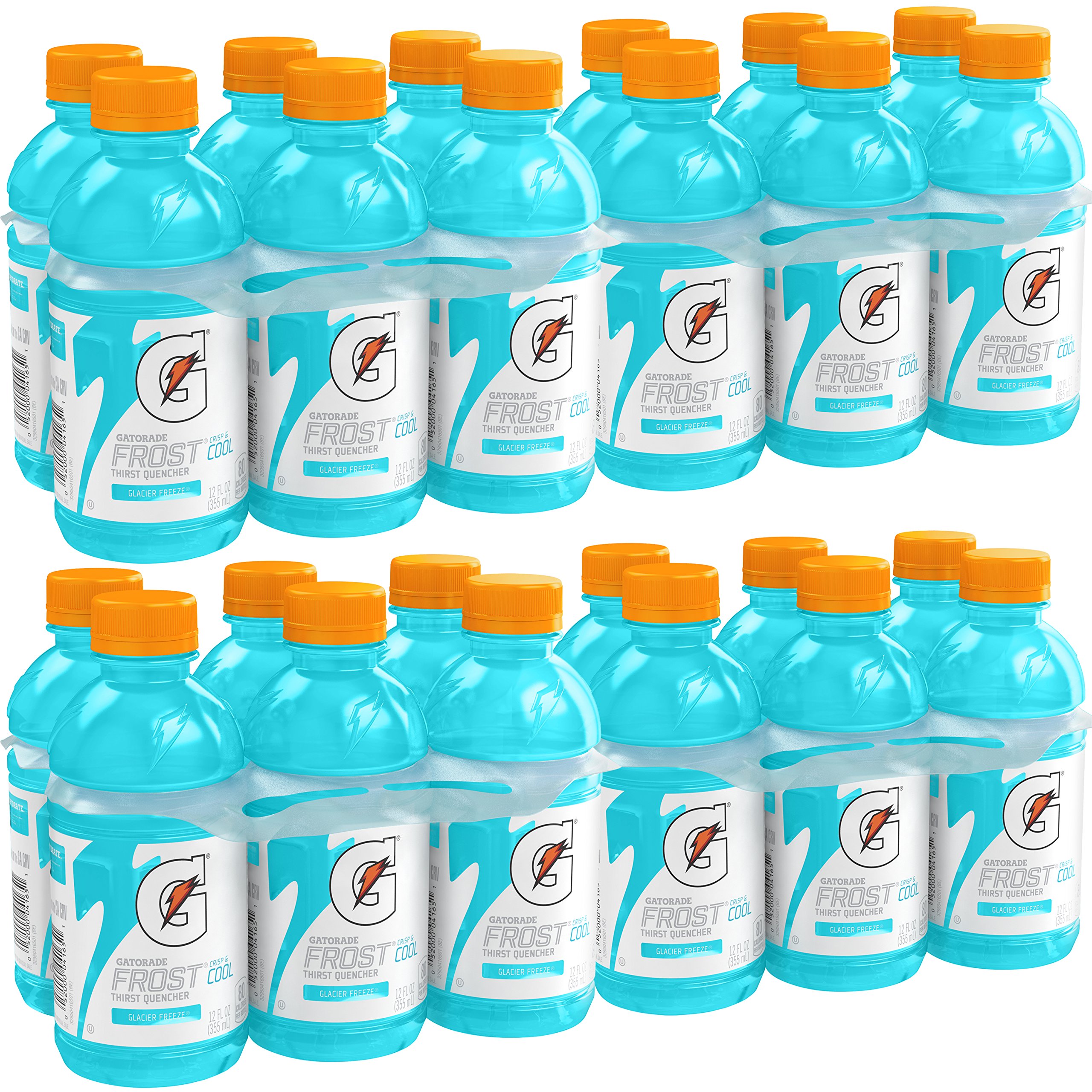 Gatorade Thirst Quencher Sports Drink, Glacier Freeze, 12 Ounce, 24 Bottles