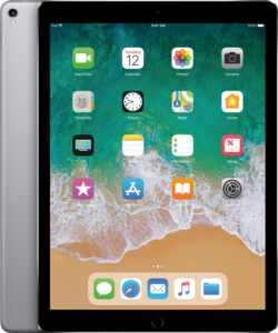 apple ipad pro 12.9in 64gb wifi only, space grey (renewed)