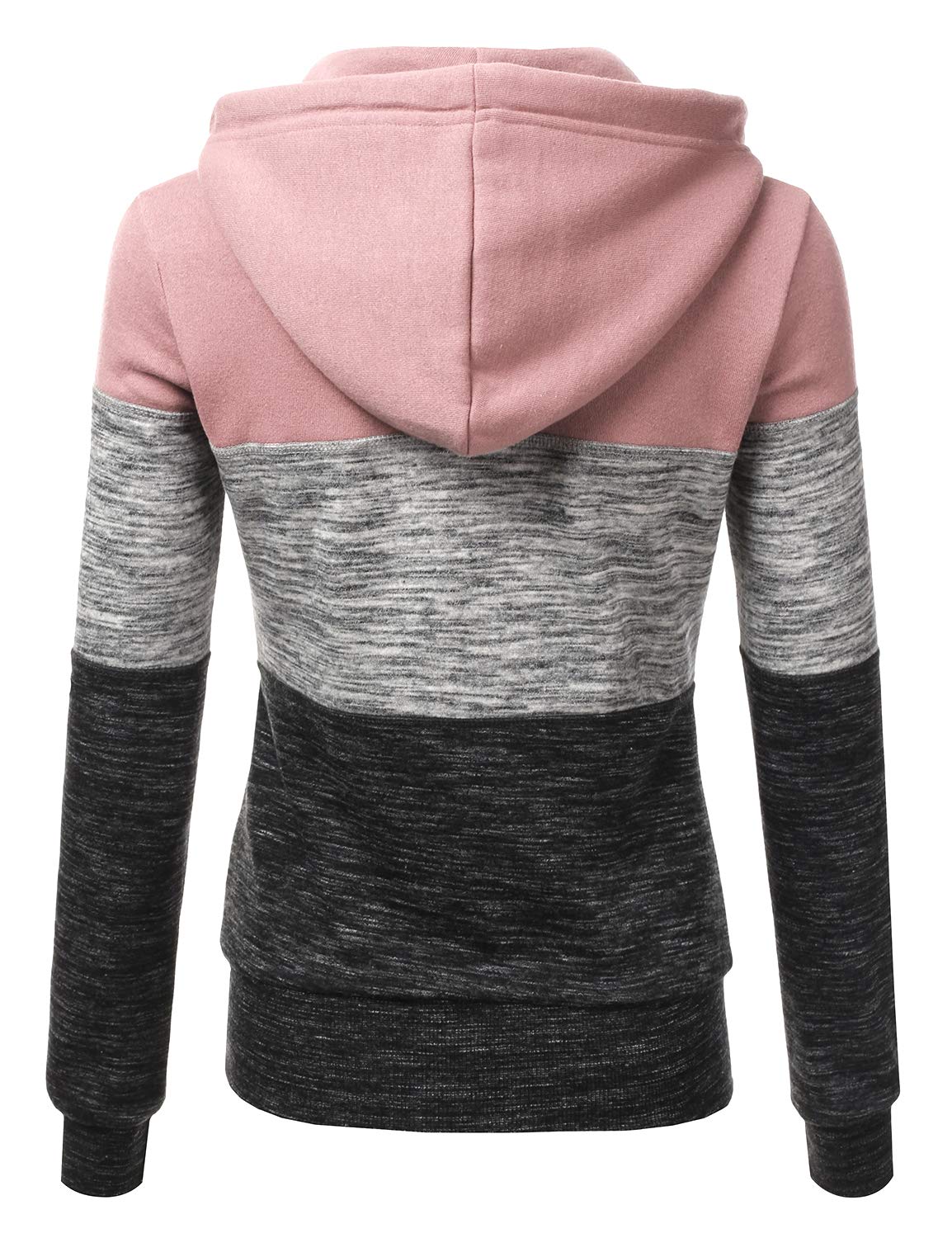 DOUBLJU Lightweight Thin Zip-Up Casual Hoodie Jackets for Womens with Plus Size