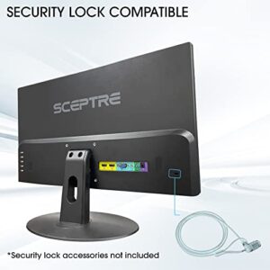 Sceptre New 22 Inch FHD LED Monitor 75Hz 2X HDMI VGA Build-in Speakers, Machine Black (E22 Series), 1920 x 1080 Pixels