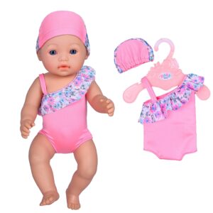 Ebuddy 6 Sets Doll Clothes Outfits for 14 to 16 Inch Baby Dolls, 15 Inch Baby Dolls and 18 inch Girl Doll