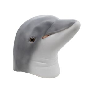 PartyHop - Dolphin Mask - Halloween Party Latex Sea Animal Mask