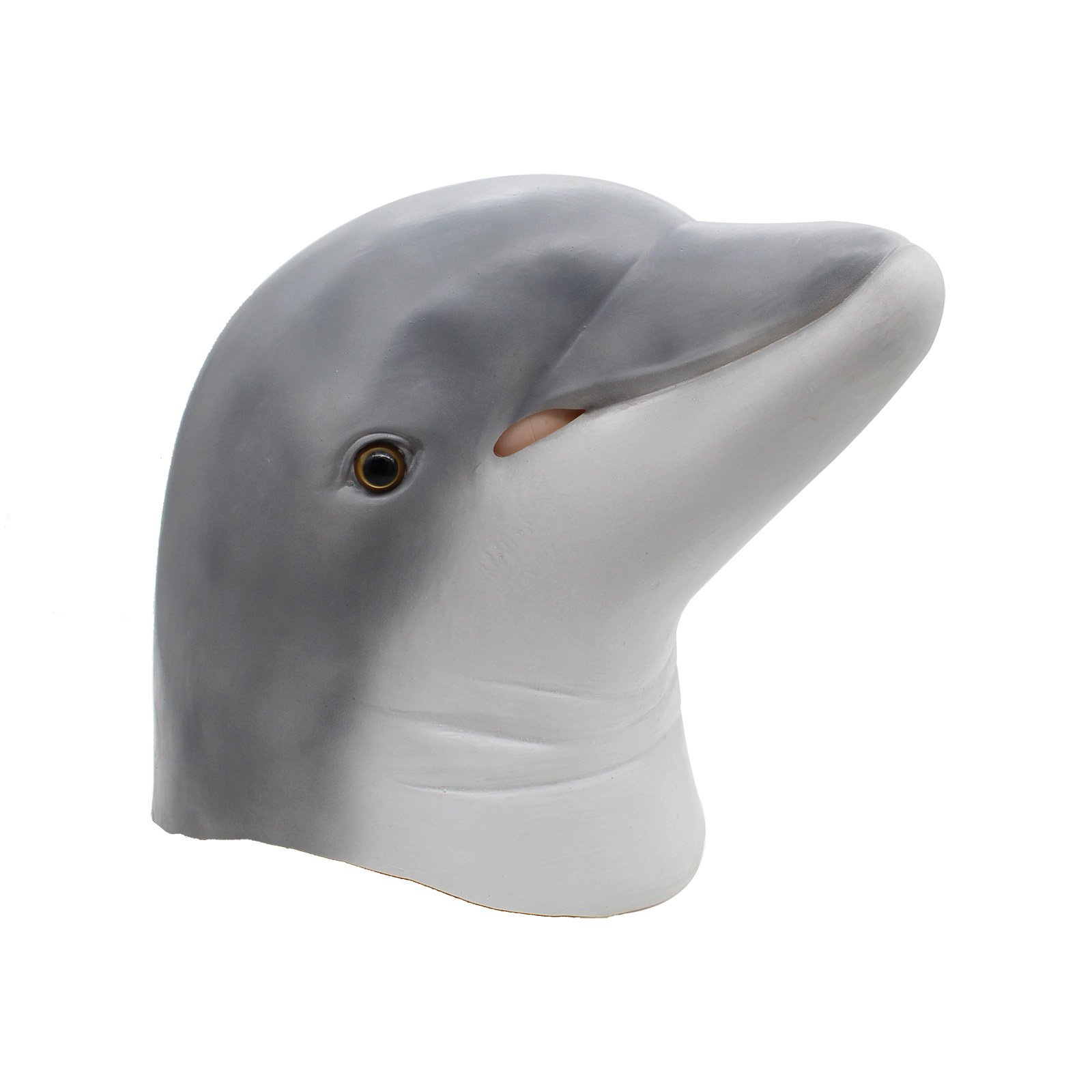 PartyHop - Dolphin Mask - Halloween Party Latex Sea Animal Mask