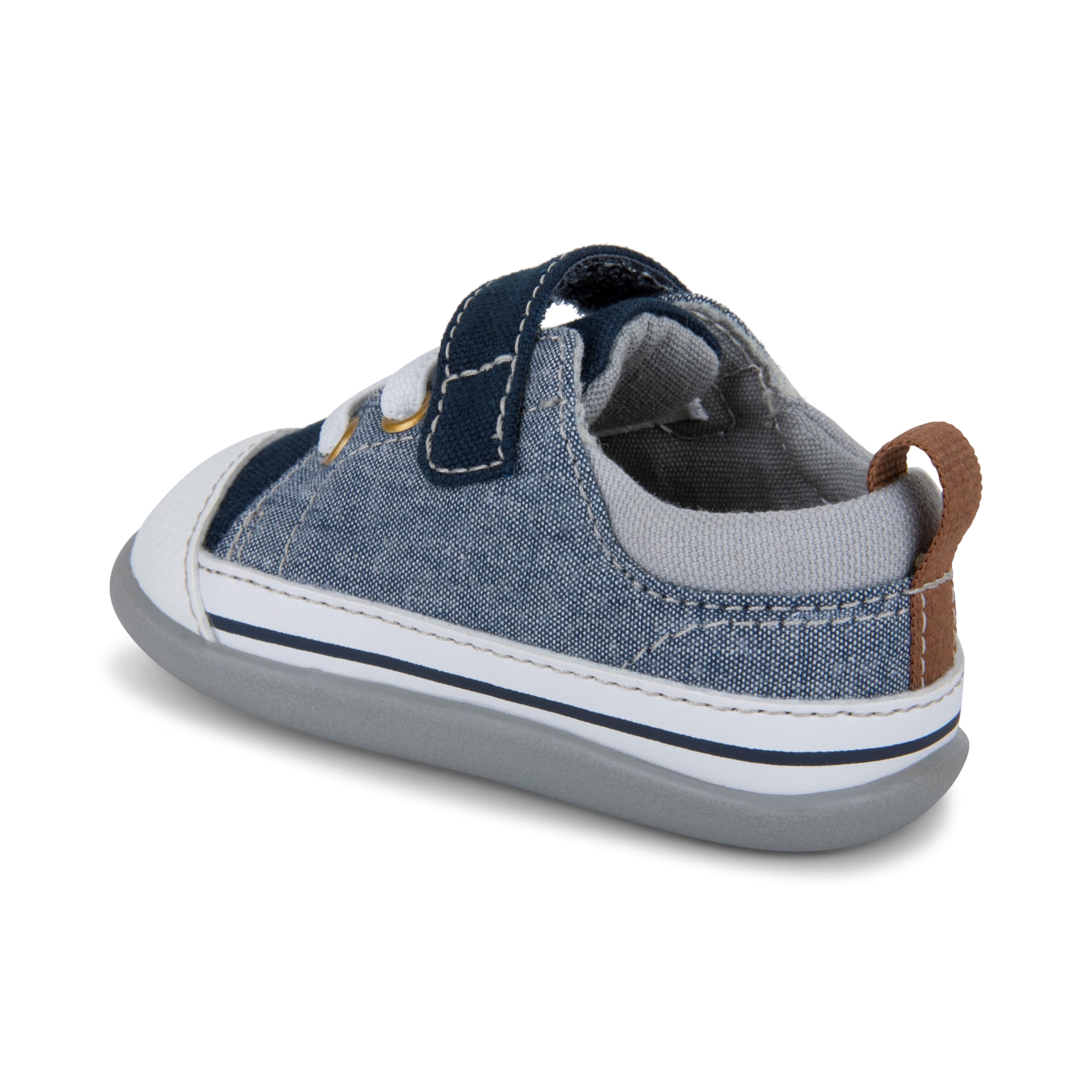 See Kai Run - Stevie II First Walker Shoe for Infants, Blue Denim, Infant 6