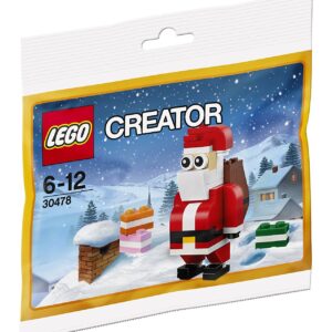 LEGO Creator 30478 Jolly Santa Christmas Polybagged 74 Piece Set