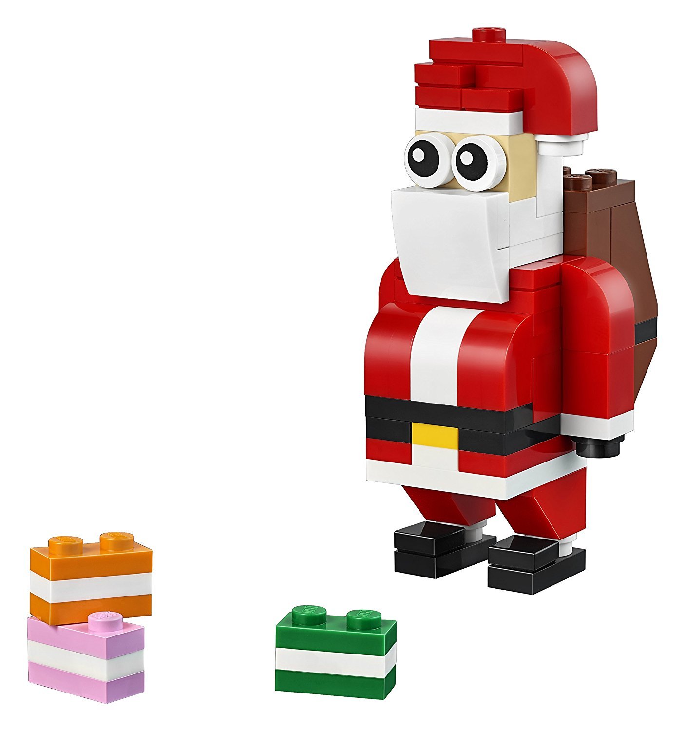 LEGO Creator 30478 Jolly Santa Christmas Polybagged 74 Piece Set