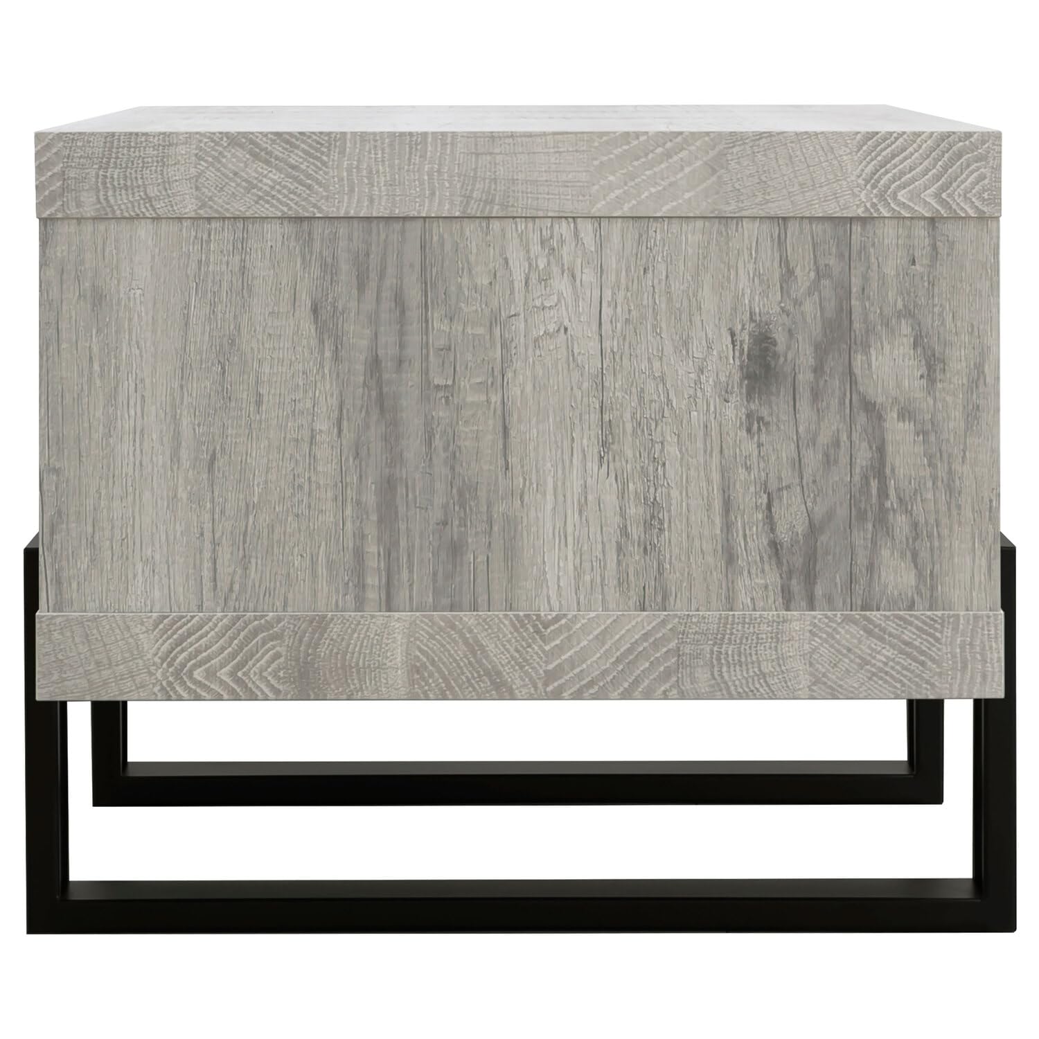 Coaster Home Furnishings Dinard Coffee Table with Shelf Grey Driftwood