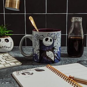 Silver Buffalo Disney Nightmare Before Christmas Jack Skellington Ceramic Mug, 20 Ounces