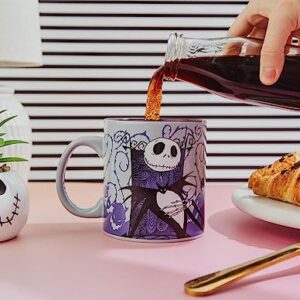 Silver Buffalo Disney Nightmare Before Christmas Jack Skellington Ceramic Mug, 20 Ounces