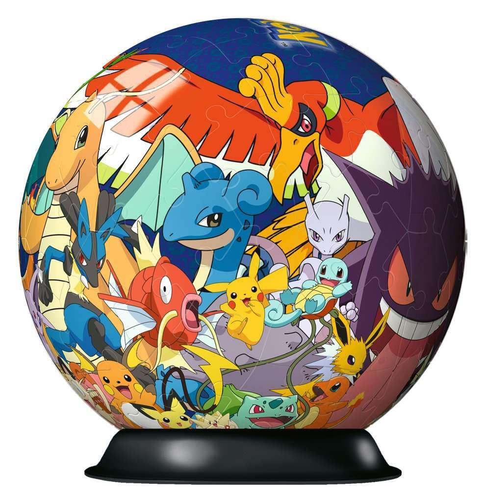 Ravensburger Pokemon 3D Jigsaw Puzzle Ball for Kids Age 6 Years Up - 72 Pieces