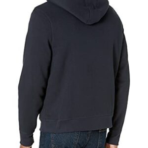 Amazon Essentials Men's Sherpa-Lined Full-Zip Fleece Hoodie, Navy, XX-Large