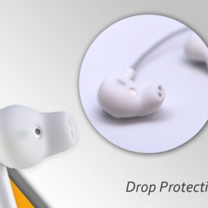 ACOUS Design Purest Earbuds Covers Anti-Slip Sport Covers Compatible with Apple EarPods and AirPods (Light Blue)