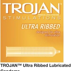 Trojan Pleasure Pack Premium Lubricated Latex Condoms, 40 Count (Fire & Ice)