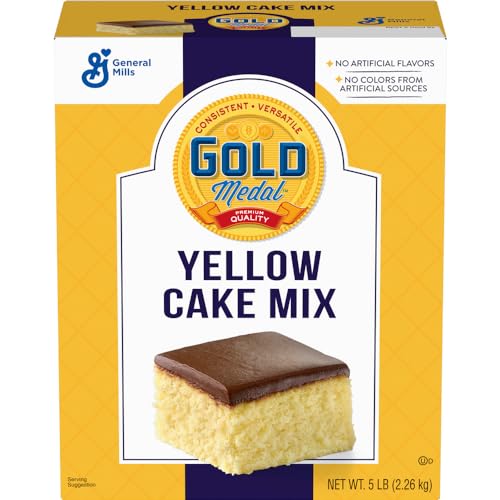 Gold Medal Yellow Cake Mix, 5 Lb Box (Pack of 6)