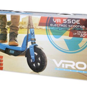 VIRO Rides VR 550E Rechargeable Electric Scooter With Lights - Ride On UL 2272 Certified, Multicolor