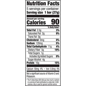 Protein One 90 Calorie Keto Protein Bars, Peanut Butter Chocolate, 5 ct