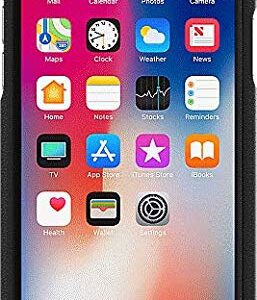 TUMI Vertical Slider Case Series Cover for Apple iPhone X 10 - Black/Silver