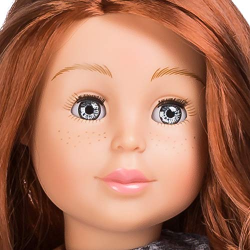 Adora Amazon Exclusive Amazing Girls Collection, 18” Realistic Doll with Changeable Outfit and Movable Soft Body, Birthday Gift for Kids and Toddlers Ages 6+ - Sam