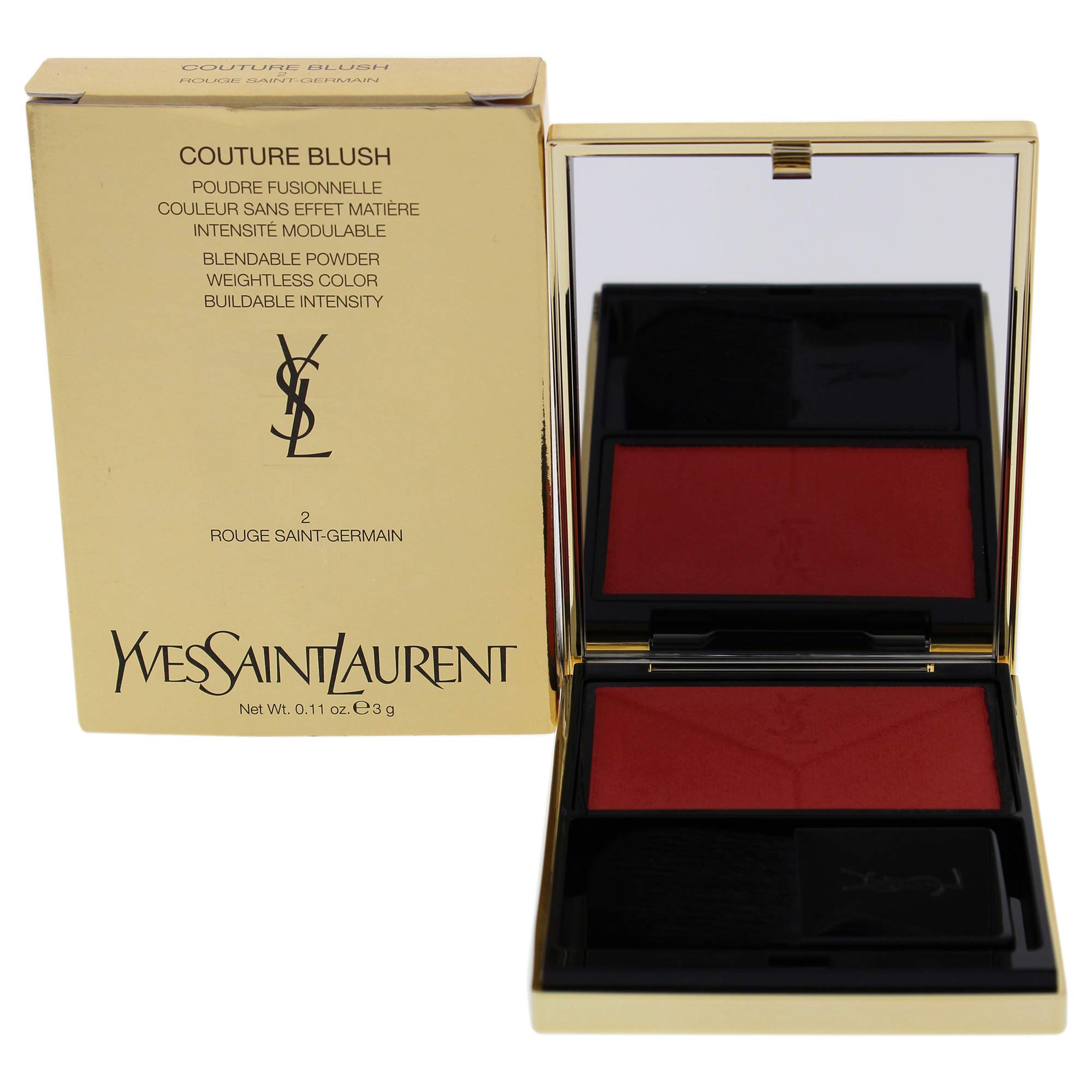 Yves Saint Laurent Couture Blush - 2 Rouge Saint-Germain Women Blush 0.11 oz