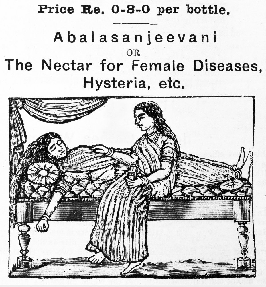 Ayurvedic Medicine Female Hysteria 19th Century Poster Print by Science Source (24 x 36)