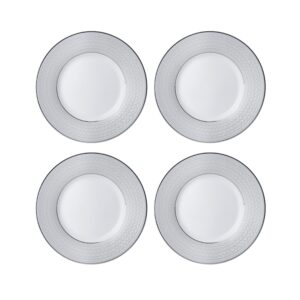 Mikasa Percy 20-Piece Porcelain Dinnerware Set, Service for 4, Grey