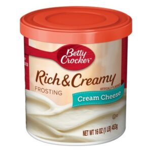 Betty Crocker Super Moist Spice Cake Mix and Betty Crocker Rich and Creamy Cream Cheese Frosting Bundle - 2 of Each - 4 Items. "There's Pudding in the mix!" Cake Mix