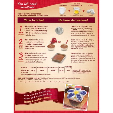 Betty Crocker Super Moist Spice Cake Mix and Betty Crocker Rich and Creamy Cream Cheese Frosting Bundle - 2 of Each - 4 Items. "There's Pudding in the mix!" Cake Mix