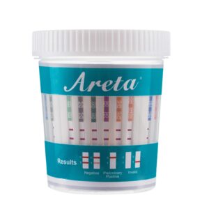 Areta 14 Panel Drug Test Cup Kit with Temperature Strip, Instant Testing 14 Drugs Buprenorphine (BUP),THC,OPI 2000, AMP,BAR,BZO,COC,MET,MDMA,MTD,OXY,PCP,PPX,TCA-#ACDOA-1144-25 Pack