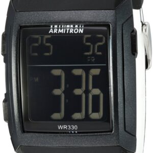 Armitron Sport Men's 40/8261BLK Digital Chronograph Black Resin Strap Watch