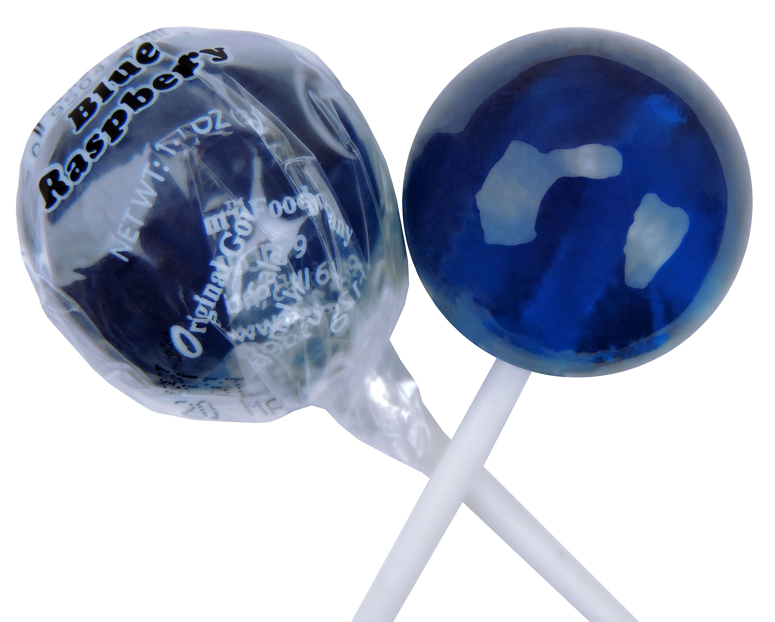 10ct. Blue Raspberry Lollipop Bag (Blueberry)