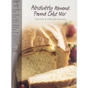 Tastefully Simple Absolutely Almond Pound Cake Mix, 16 Ounce (Pack of 2)