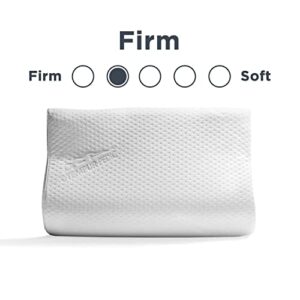 Tempur-Pedic TEMPUR-Ergo Neck Pillow, Medium Profile, White