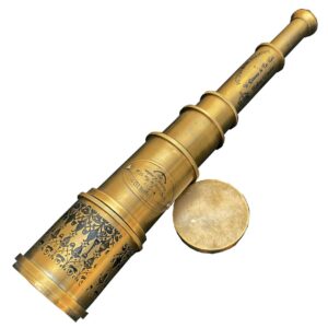 A S Handicrafts Pirates spyglass scope, brass handheld telescope, Christmas Day gift, camping, hiking, antique telescope, Man,Men Gift, Women,Woman Gift