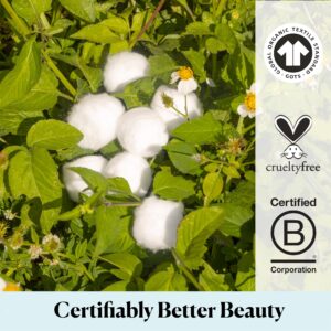 Sky Organics Organic Jumbo Cotton Balls for Sensitive Skin, 100% Pure Organic Cotton Sustainably Grown, Chlorine Free, Hypoallergenic, Ultra-Soft and Absorbant for Beauty & Personal Care, 300 ct.