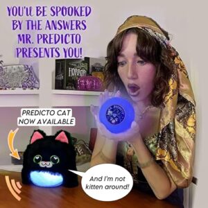 Kamhi World Predicto Fortune Teller Crystal Ball - Ask a Question & He Speaks an Answer - Mysterious Magic Ball, Light Up Toys for Teens, Tweens - Kids Novelty Toys & Amusements (Mr. Predicto)