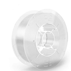 sainsmart pro-3 tangle-free premium 1.75mm petg 3d printer filament, clear petg, 2.2 lbs (1kg) spool, dimensional accuracy +/- 0.02mm