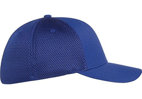 Flexfit Unisex Ultrafibre Airmesh Fitted Trucker Hat, Royal, Large-X-Large