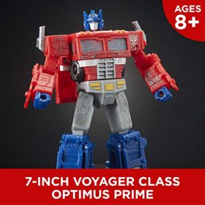 Transformers Generations War for Cybertron: Siege Voyager Class WFC-S11 Optimus Prime Action Figure (Amazon Exclusive)