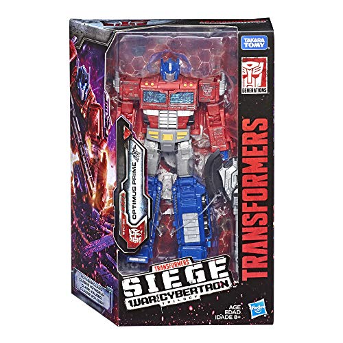 Transformers Generations War for Cybertron: Siege Voyager Class WFC-S11 Optimus Prime Action Figure (Amazon Exclusive)