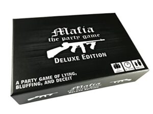 apostrophe games mafia the party game deluxe edition – a game of lying, bluffing and deceit– card game, adults and teens – board game