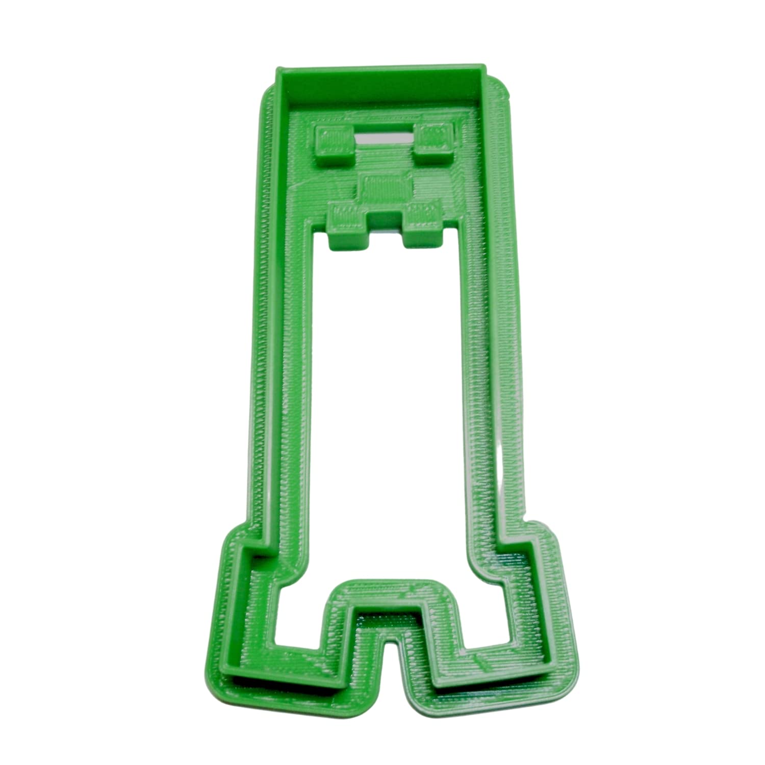 INSPIRED BY CREEPER MONSTER SCOPE BLOCK ADVENTURE VIDEO GAME COOKIE CUTTER MADE IN USA PR519