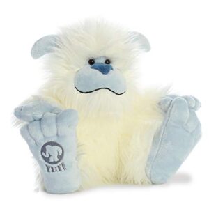 Aurora® Mysterious Fantasy Yeti Stuffed Animal - Mythical Companion - Imaginative Adventures - White 12.5 Inches