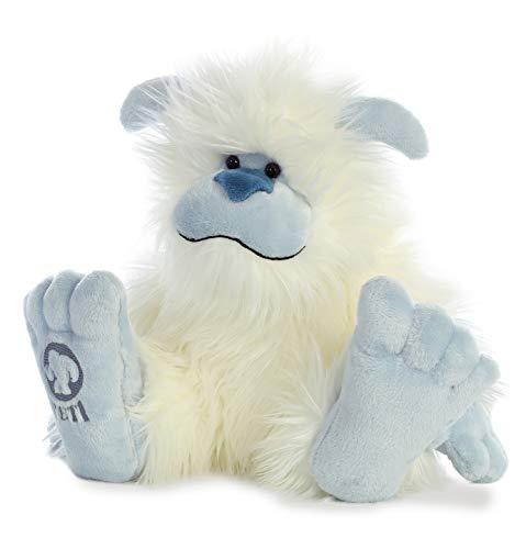 Aurora® Mysterious Fantasy Yeti Stuffed Animal - Mythical Companion - Imaginative Adventures - White 12.5 Inches