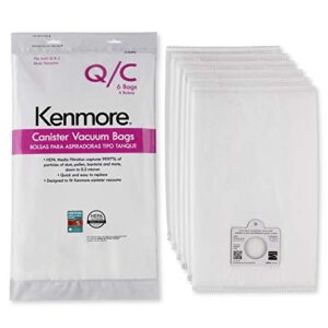 Kenmore 53292 Style Q HEPA Cloth Vacuum Bags for Kenmore Canister Vacuum Cleaners 6 pack