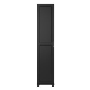 Systembuild Evolution Kendall 16" Utility Storage Cabinet, Black