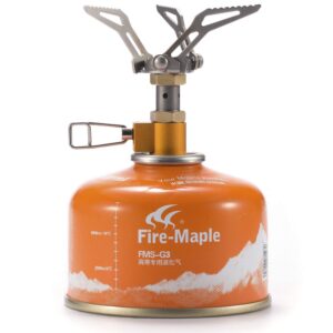 Fire-Maple FMS-300T Portable Stove Ultra Light, Hiking Stove Titanium for Backpacking Camping Outdoor, ISPO Design Award Gold Winner