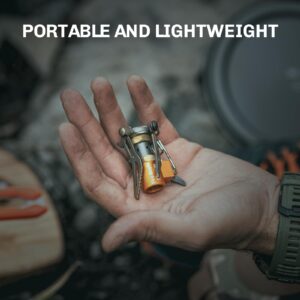 Fire-Maple FMS-300T Portable Stove Ultra Light, Hiking Stove Titanium for Backpacking Camping Outdoor, ISPO Design Award Gold Winner